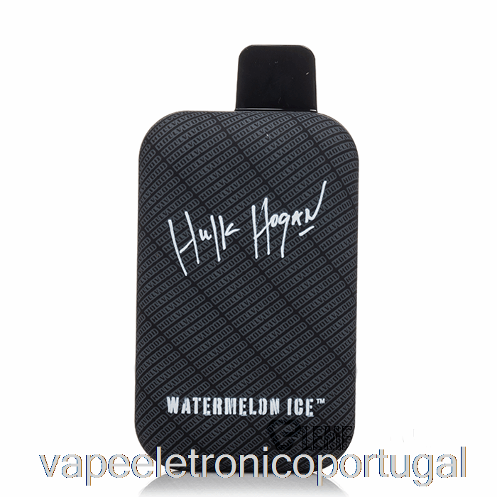 Vape Eletrônico Hulk Hogan Hollywood Hogan 8000 Gelo De Melancia Descartável